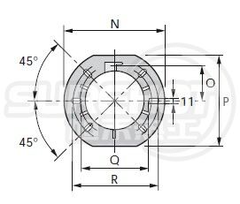 利雅路GULLIVER RS5燃燒器法蘭盤尺寸